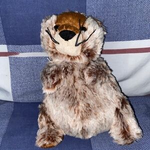 GANZ Webkinz Groundhog Plush Brown and Cream